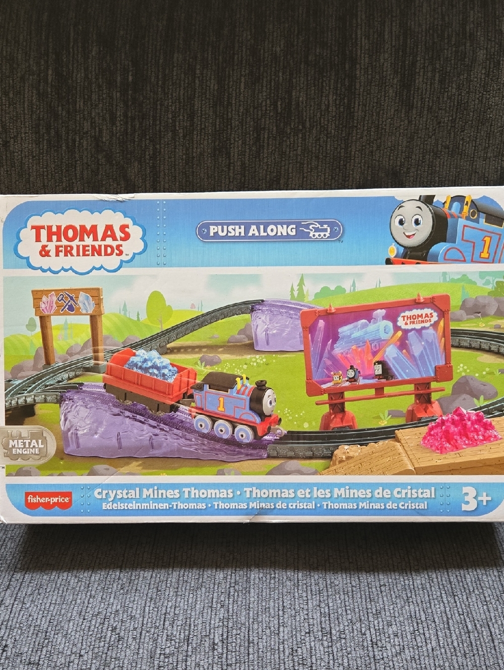 Thomas & Friends Fisher Price Crystal Mines Playset New Open Box